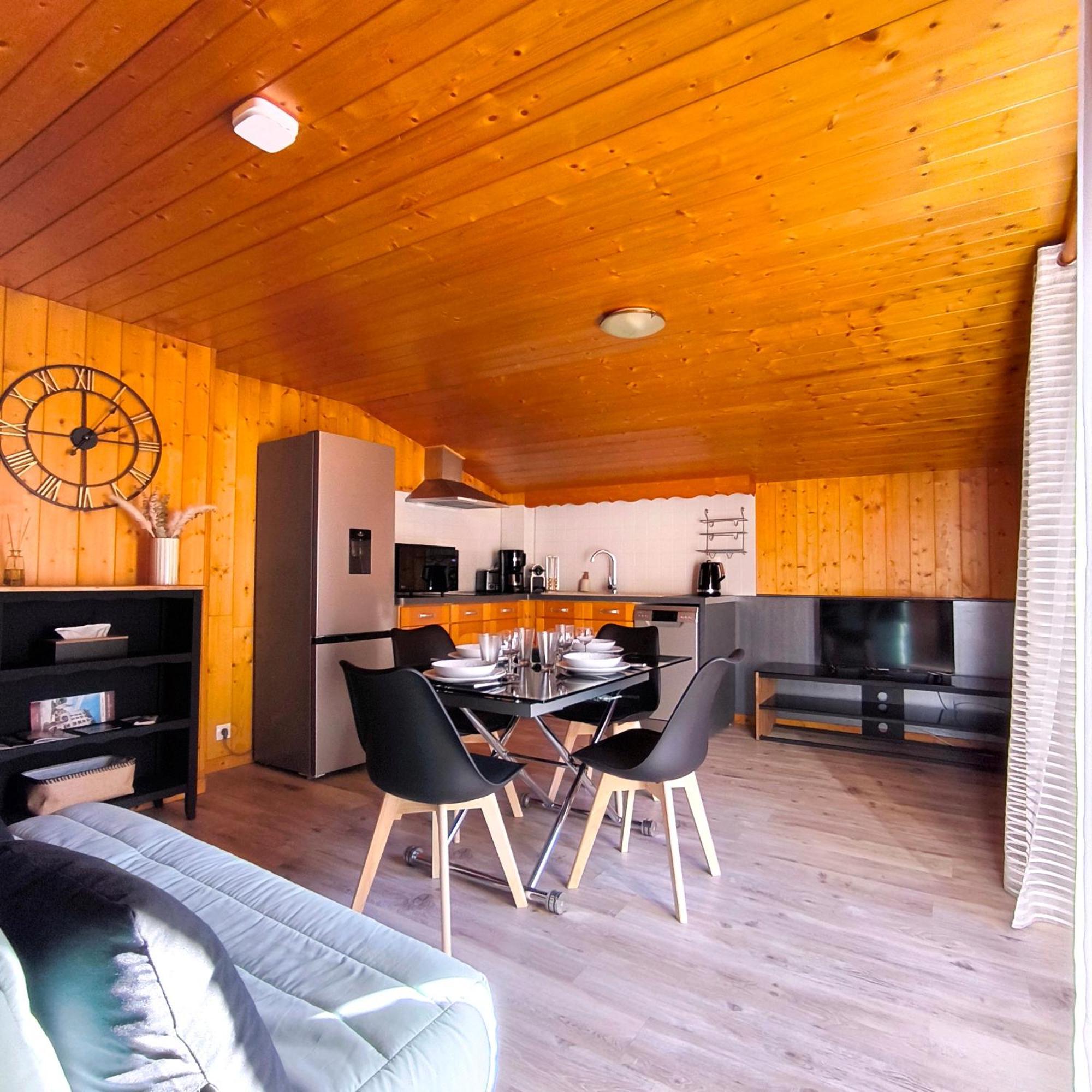 T2 Tout Confort Avec Balcon Au Calme Entre Lac Et Montagne Brizon Exterior foto